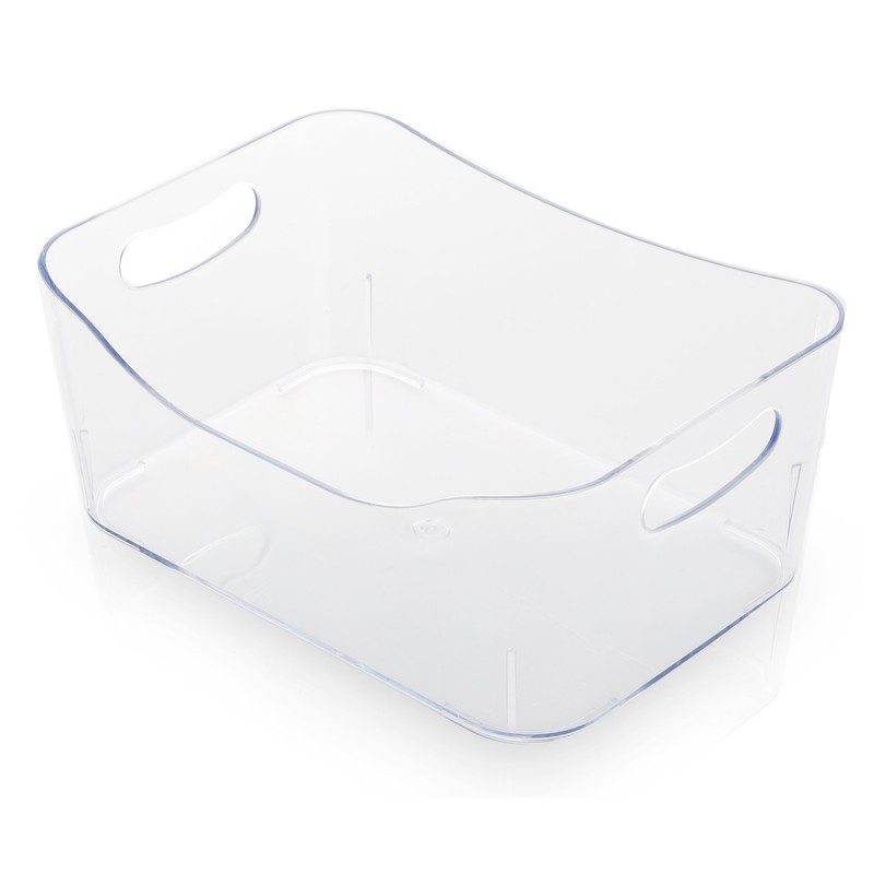 BINO | Plastic Storage Bins, Small - 2 Pack |