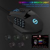 UtechSmart Venus gaming mouse 16400 DPI USB laser MMO gaming