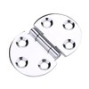 GLOGLOW 2PCS Door Hinges 180 Degree Copper Hinges Door Hinges