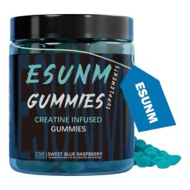 Creatina En Gomitas Gummies Bite Baja En Calorias 30 Srv Sabor Blue Raspberry