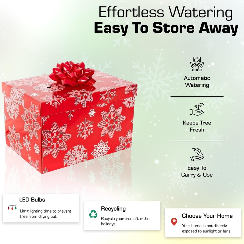HoHoHoH2o Automatic Christmas Tree Watering System Device, Santa’s Tree Helper