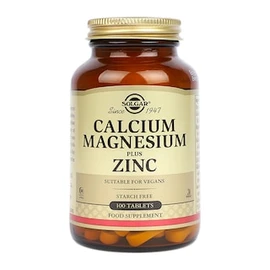 Solgar Calcium Magnesium plus Zinc 100 Tablets