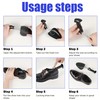 WANNUOQI 4 Pairs Shoe Tree, Plastic Shoe Trees for Men