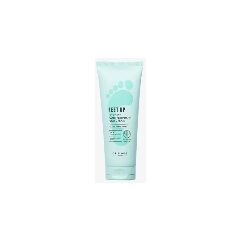 2 Cremas Antitranspirantes Refrescante P/ Pies Oriflame Feet Pepermint