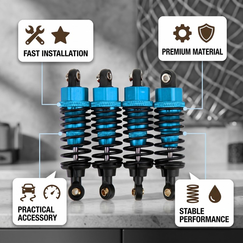 Fybida RC RC Shock Upgrades Damper Replacement Parts for TAMIYA