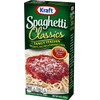 Kraft Spaghetti Classics Tangy Italian Spaghetti (Spices, & Parmesan Cheese