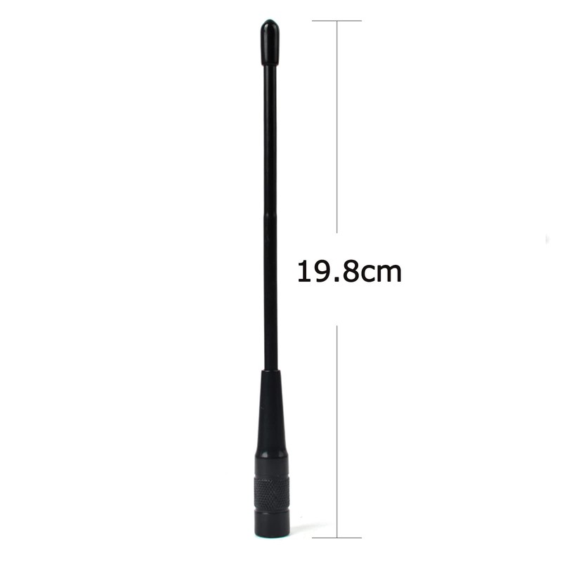 144/430MHz Handy Flexible Radio Antenna SMA 2 Band VHF/UHF Support
