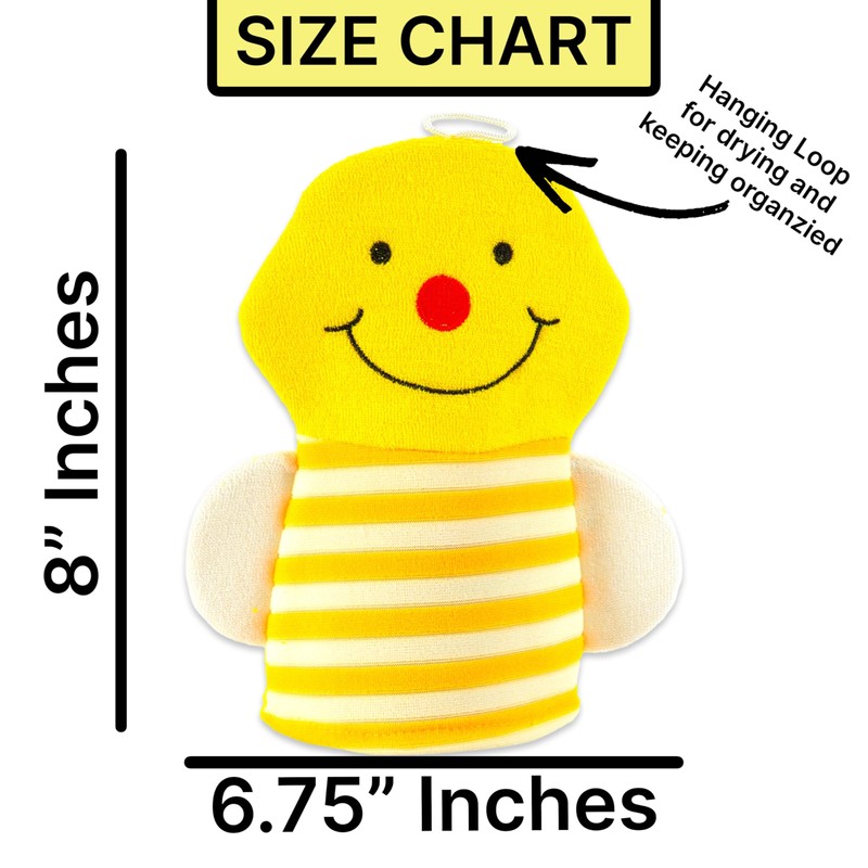 Made Easy Kit Hand Puppet Bath Wash Mitt Towel with