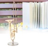 Miniature Trombone Model Musical Instrument Model Musical Gifts Home Decor