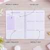 PATIKIL Weekly Goal Notebook A5 8.3 x 5.7" 52 Sheets