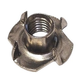 1/2"-13 Stainless Steel Pronged Tee Nut (Quantity of 1)