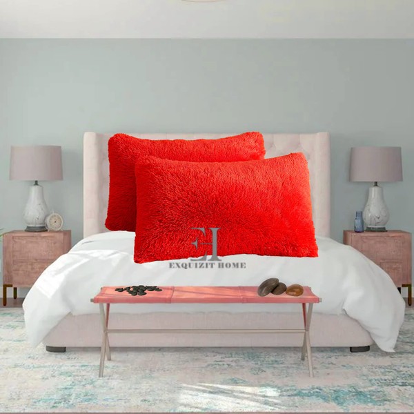 Hug & Snug Teddy Cuddles Fluffy Pillowcase Cosy & Warm