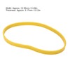 2 Pcs Band Saw Tires, Yellow Rubber Non Slip Bandsaw