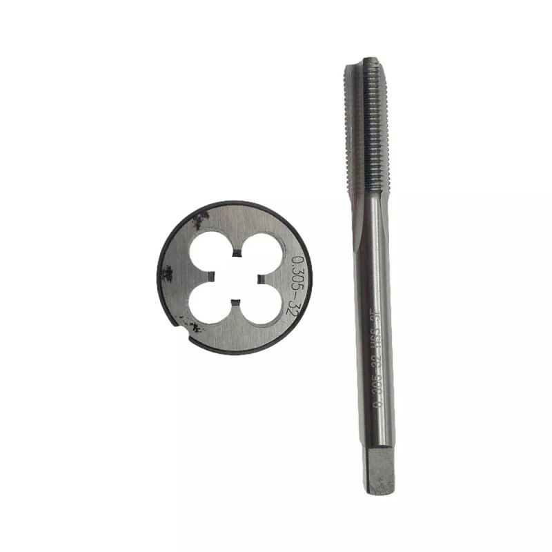 LEISITING 0.305-32 (.305x32) HSS Tap & Die Set Schrader Tire