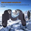 Mobile Game Controller with Cooling Fan/Phone Holder, Phone Gamepad for