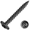 #8 x 1-1/4" Wood Screw 250Pcs Alloy Steel Standard Thread