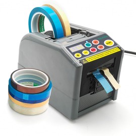 Upgraded Automatic Tape Dispenser,Nextlifei Shipping Packing Tape Dispenser,Max 999mm Cutting Length Ribbon Cutting Machine,Electric Tape Dispenser for Gift Wrapping,School,Restaurant,Business,Home