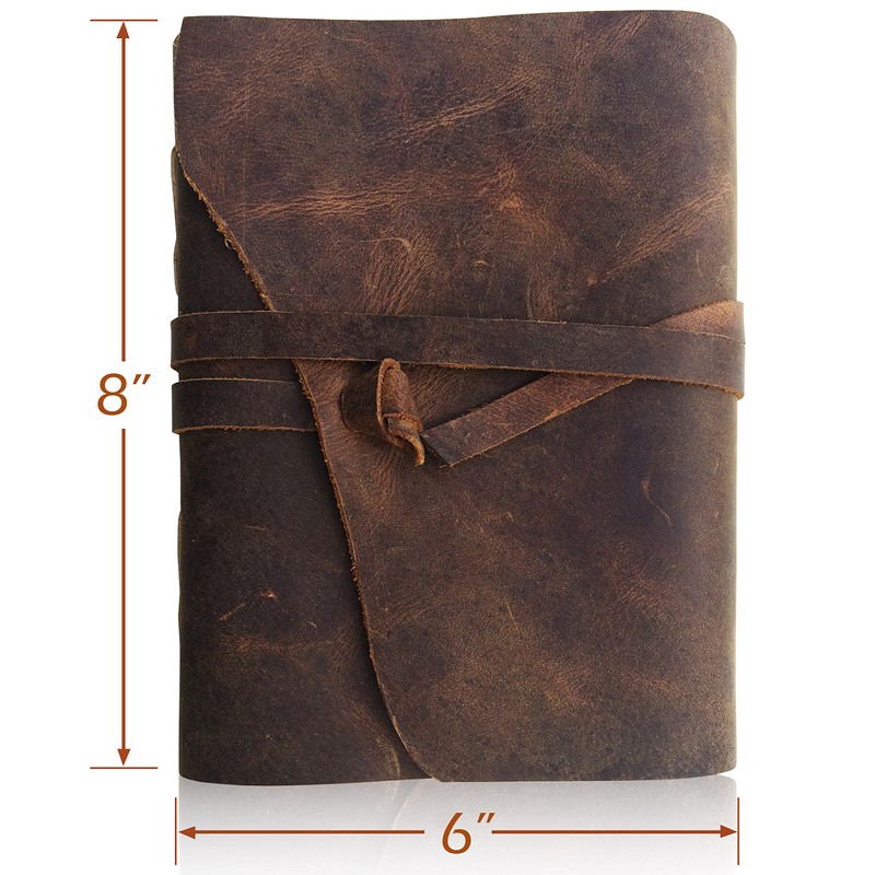 Leather Journal, dunkelbraun