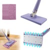 Doksvp Mini Mop Practical Mop Set, Automatic Cloth Change Mini