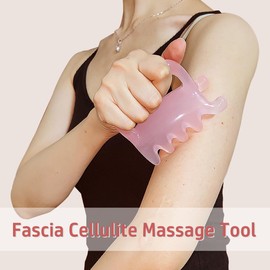 Large Fascia Massage Blaster Tool for Cellulite, Myofascial Release, Muscle Knots, Trigger Points, Cellulite Massager Tool for Body Tension Relief Promote Lymphatic Circulation Pink