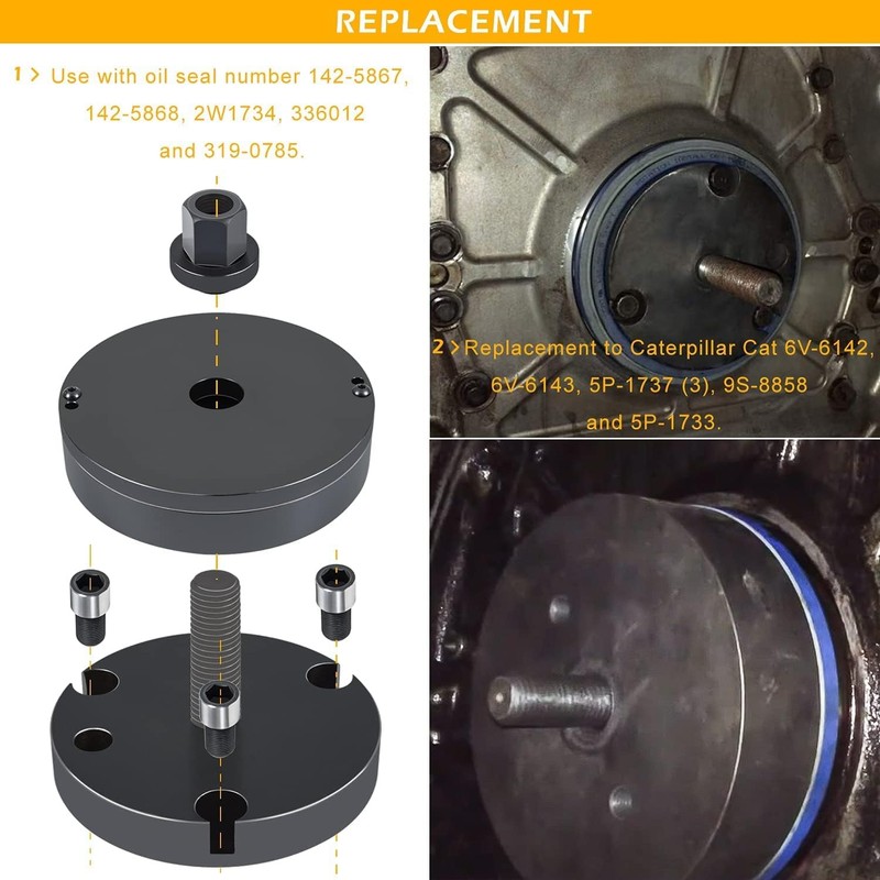 Bonbo 3406 Diesel Front & Rear Crankshaft Seal Wear Sleeve