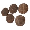 Chamalongos Cascara De Coco Juego De 5 Piezas
