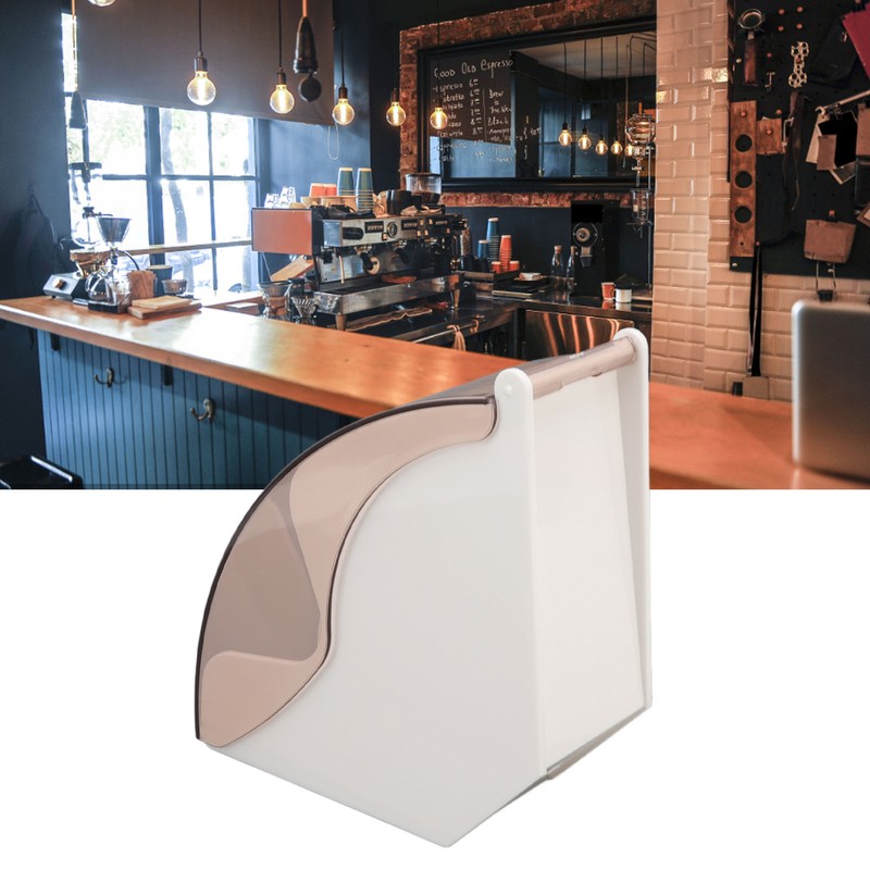 Coffee Filter Paper Storage Box Dustproof Plastic Filter Paper Rack