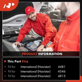 A-Premium Air Conditioner AC Compressor with Clutch Compatible with International Truck Navistar 4481 4546 4815