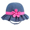 Huixiang - Sombrero de algodón para bebé, Transpirable, Plegable, 50