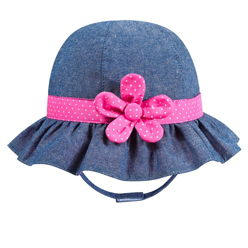 Huixiang - Sombrero de algodón para bebé, Transpirable, Plegable, 50