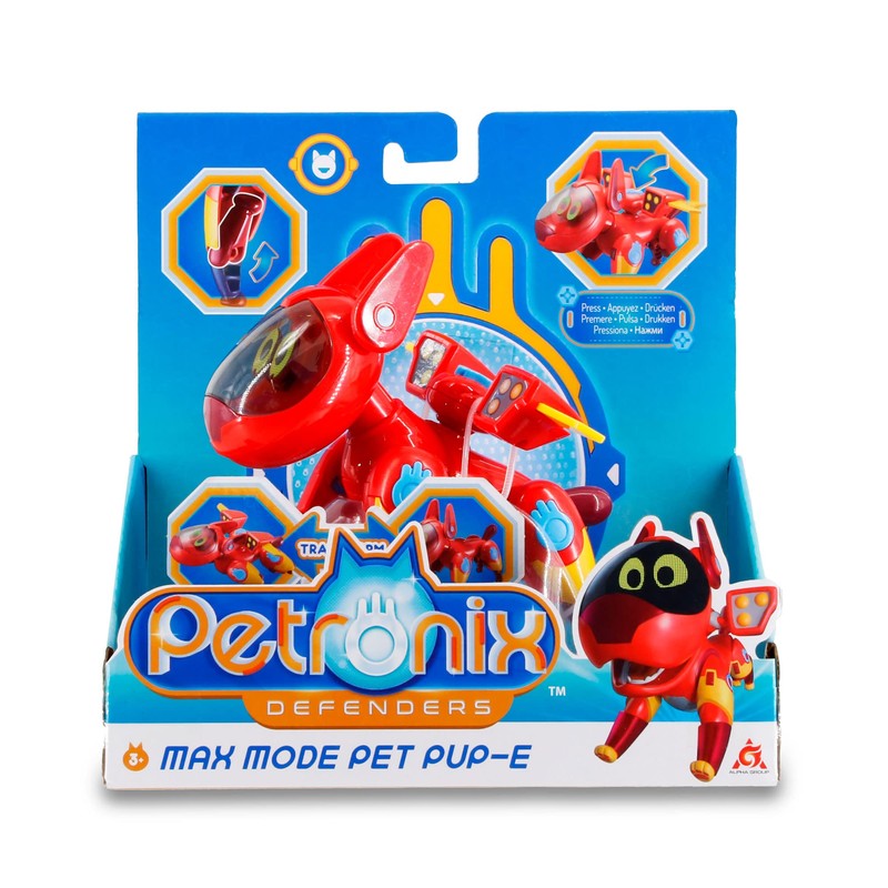Giochi Preziosi Petronix Defender Pup-E, Mission Puppy with Mechanical Function,