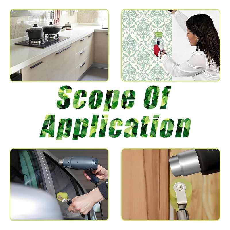 VBGURR 2 Pcs Sound Deadening Roller Wallpaper Tools for Car