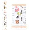 CREATCABIN Cartoon Growth Chart for Wall Growth Height Chart Handing