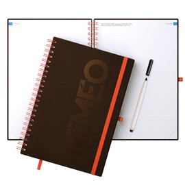 KIIMEO - Increase your eloquency! The 1st professional and thematic notebook - Tips & articles - 140 pages + 1 erasable page - Includes felt-tip pen.
