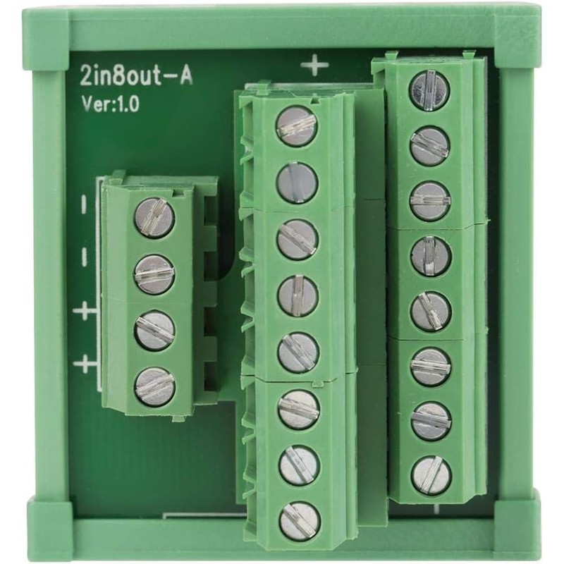 2 in 8 Output Module Board DIN Rail and Panel