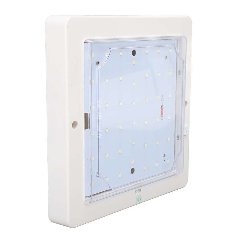 8x8 Inch DC 12‑24V Square RV Cabin Ceiling Lamp 9W