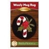 Shabby Fabrics Wooly Mug Rug Series - December Pattern