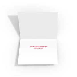 Airplane Theme Christmas Card - 18 Aviation Christmas Cards & Envelopes