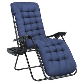 DANGHOOGY Outdoor Lounge Chair Cushions, Chaise Lounge Cushions for Outdoor Furniture, Waterproof Zero Gravity Lounge Chair Cushion 71 x 21 x 4 Inches