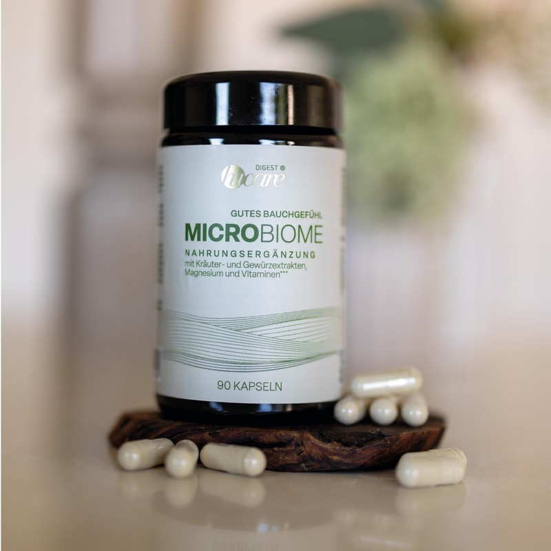hu´care® Microbiome - Dietary Supplement for the Intestine - Herbal