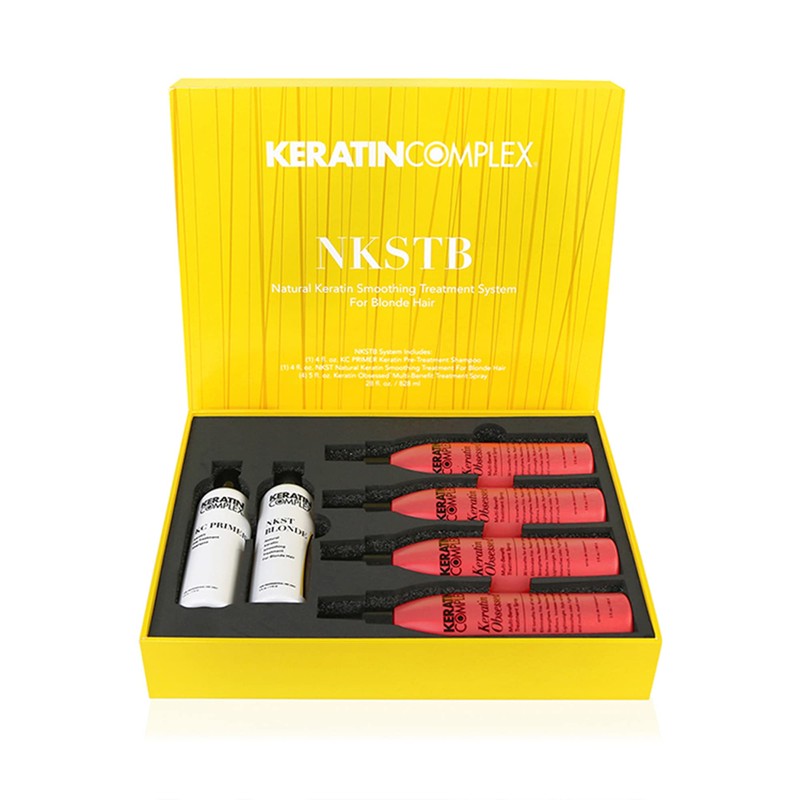 Keratin Complex NKSTB Natural Keratin Smoothing Treatment System for Blonde