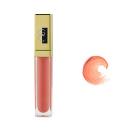 Gerard Cosmetics Color Your Smile Lip Gloss Madison Avenue | Super Pigmented Bright Nude Lip Gloss with LED Light and Mirror | Shiny Finish | Hydrating Nude Lipstick | Cruelty Free and Made in USA