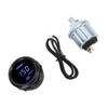 52mm Digital Oil Pressure Gauge Oil Press Meter with Blue