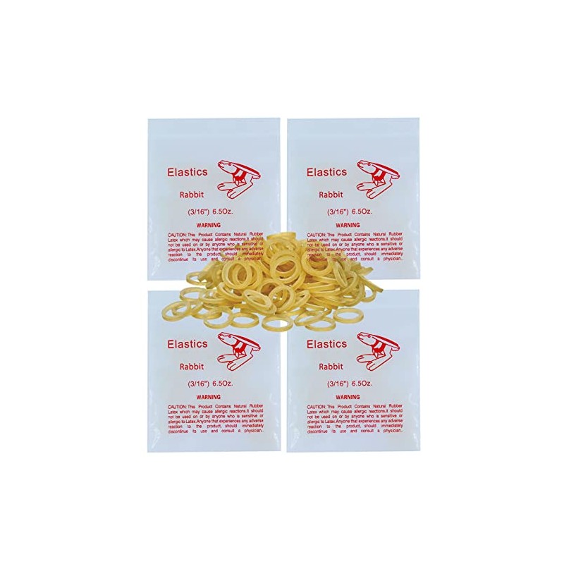 400 pack Orthodontic Elastics Dental Rubber Bands Intraoral Elastic Bands