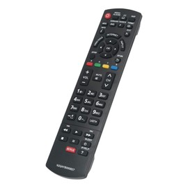New N2QAYB000827 Replace Remote Control Fit for Panasonic Plasma TVs TC-50PS64 TC-65PS64 TC-P42S60 TC-P50S60 TC-P55S60 TC-P60S60 TC-P65S60 TC-55LE54 TCP42S60 TCP50S60 TCP55S60 TCP60S60 TCP65S60