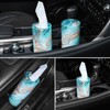 SINGARO Car Tissue Holder, 4 Pack Car Cup Holder Facial