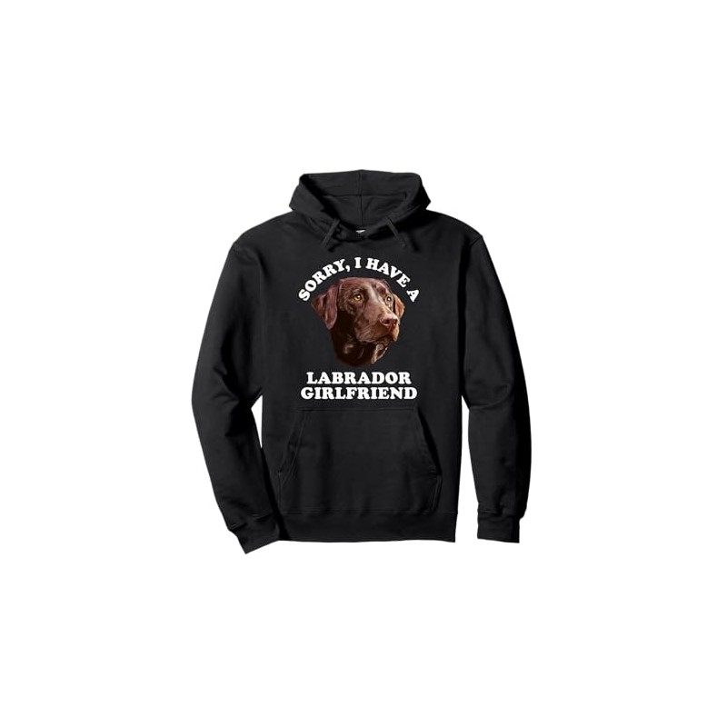Funny Chocolate Labrador Dog Owner Pullover Hoodie