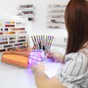 BOMOQING UV Nail Lamp, 78W Cordless LED Nail Dryer for
