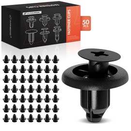 A-Premium 50PCS Nylon Fender Liner Clips Fasteners Compatible with Subaru Outback 2005-2007, Forester 2003-2021, Impreza 2002-2014, Legacy 2005-2007, Baja 2003-2004, BRZ 2013-2020 - For 7mm Hole