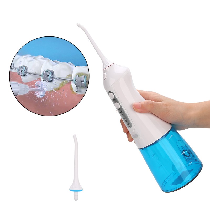 Rechargeable Electric Oral Irrigator Portable Water Flosser Teeth Cleaner Oral